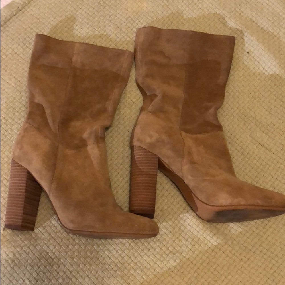 Suede banana republic boots
